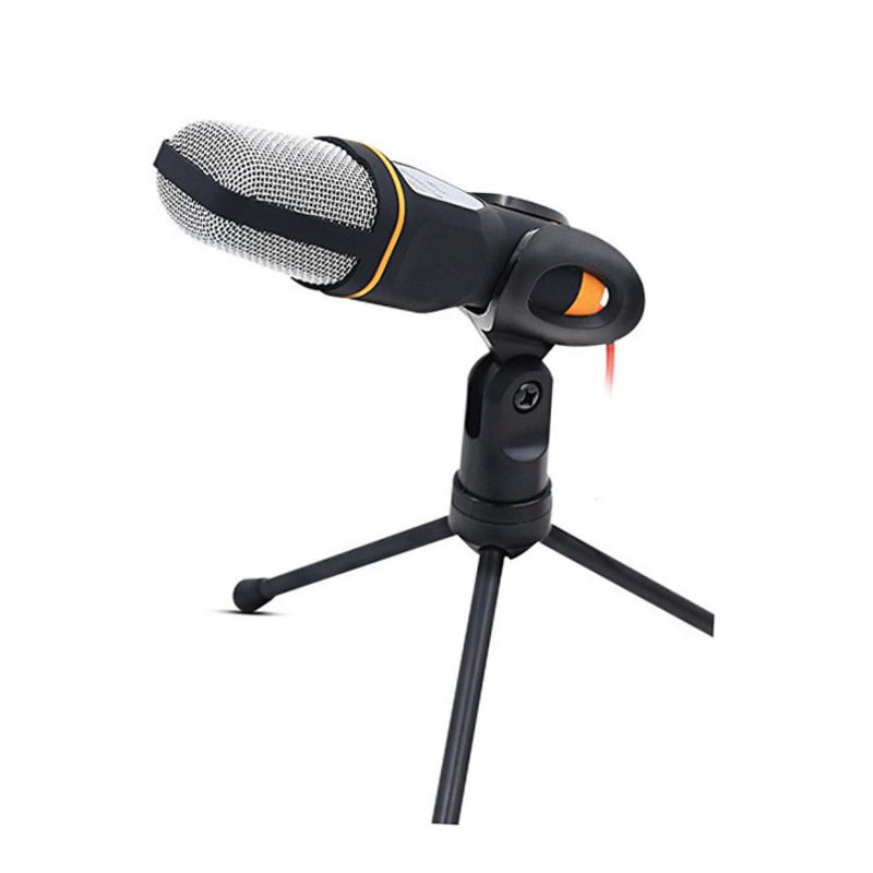 Toyvian Microphone for Computer Condenser Microphone Sf-666 Microphone with Holder Clip Sound Podcast Studio Microphone Video Wired - Image 1