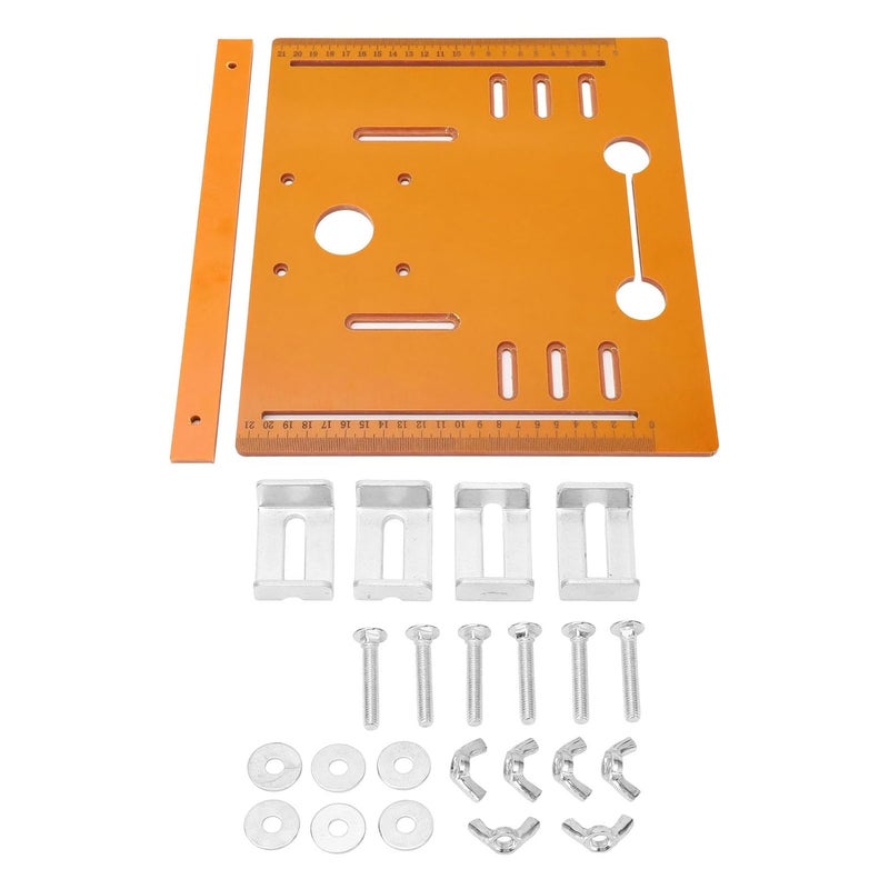 Circular Saw Guide Base Plate 28x25cm Woodworking Table Insert Cutting Board - Image 1