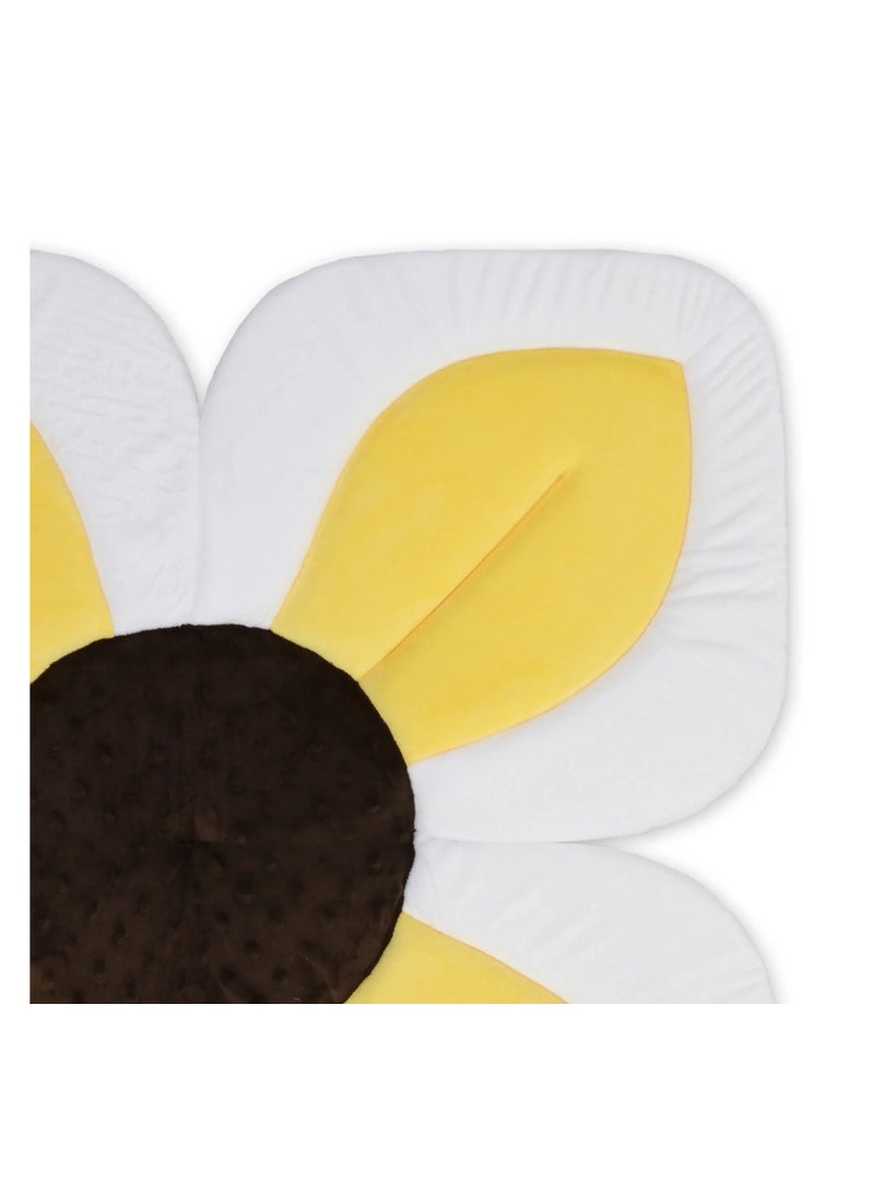 بلومنغ تايم حوض استحمام مريح على شكل زهرة للأطفال - مثالي للأطفال من عمر 0 ​​إلى 6 أشهر - يناسب جميع الأحواض - Image 2