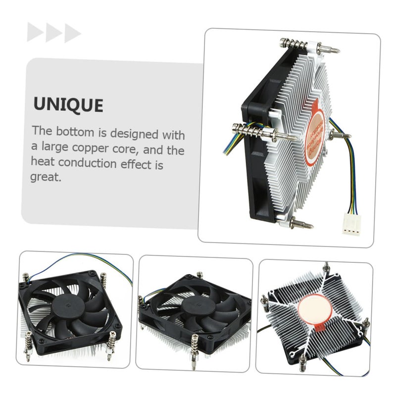High Performance CPU Air Cooler With Aluminum Copper Heat Sink For Desktop PC - Image 5