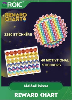 GROIC Reward Chart System,Pad with 26 Chores Chart for Kids, 3000+ Stickers to Motivate Responsibility & Good Habits,Empower Your Child to Learn, Grow and Develop Lifelong Skills  - Image 3