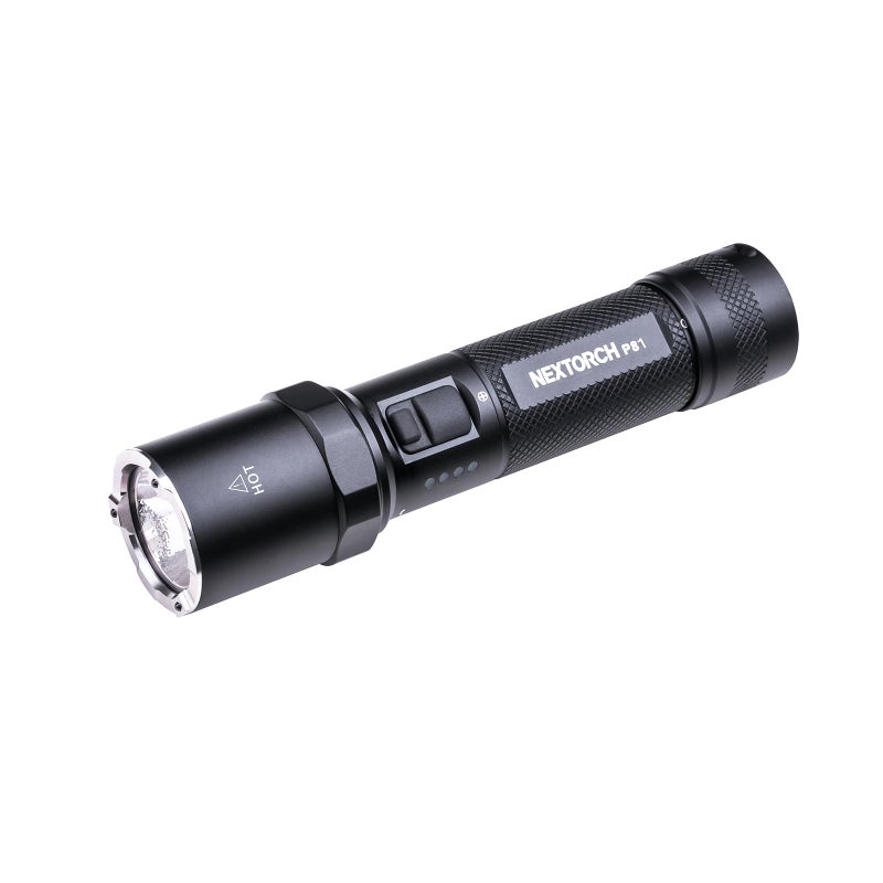NEXTORCH P81 Rechargeable Flashlight High Lumens, 3700 Lumens LED Tactical Flashlight with 4 Modes & Strobe & Ceramic Glass Breaker for Night Duty, Outdoor Adventure, Self-Protection, Daily Use - Image 1