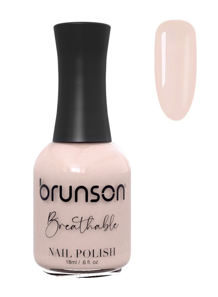 brunson Nail Lacquer 18ml Breathable Nail Polish Halal Nail Polish Wudu friendly Quick Dry long lasting but easy peel off Glossy Shine Water Based Nail Enamel No Need UV LED Lamp No curing Nail Paint