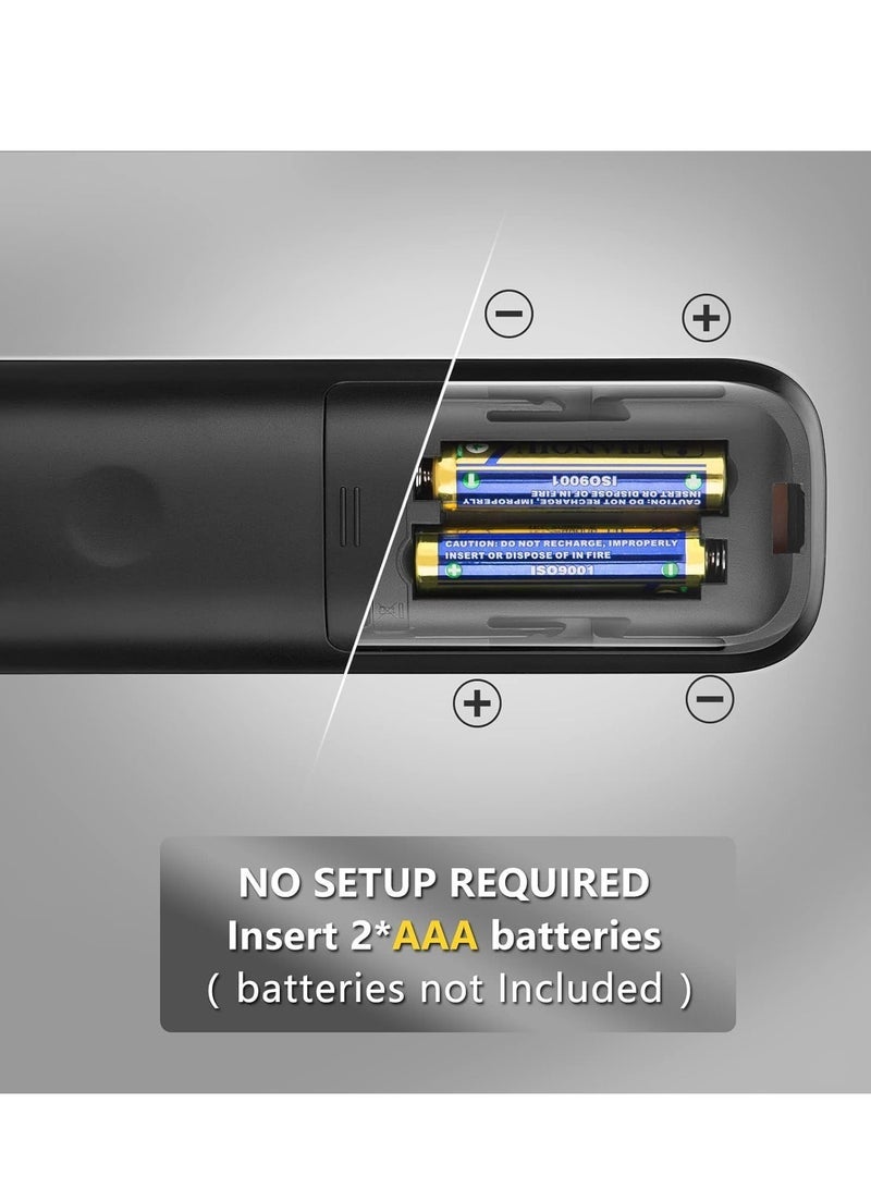 PopZa Universal Replacement for TV, New Upgraded Infrared Remote Control EN2G30H/EN2A30,with Netflix, Prime Video, YouTube, Rakuten TV Buttons - Image 4