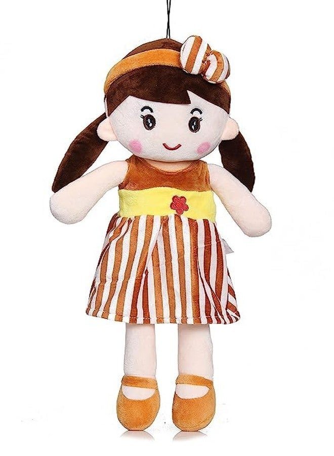 جلانس دمية غلانس الناعمة واللطيفة ذات المظهر الجميل | ألعاب محشوة جذابة | اجذب انتباهك بدمية ليتل دارلينغ (دمية بنية لطيفة، 50 سم) - Image 4