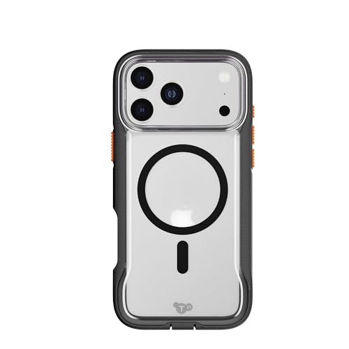Tech21 iPhone 17 Pro MaxEvoPro with MagSafe ClearBlack - Image 1