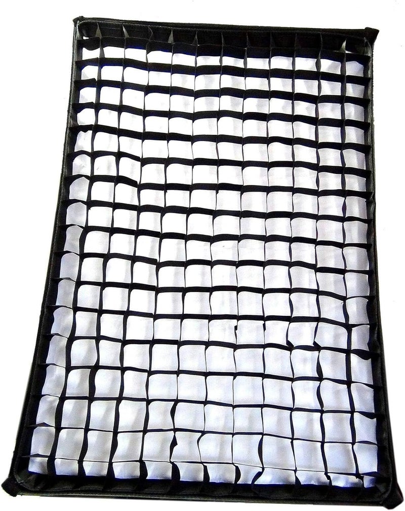 eWINNER Bug proof seal Portable Octagon Round Long strip rectangle Umbrella Softbox Honeycomb Grid for Softbox Studio Flash Speedlite Photography Photo Shooting Video Accessory (80x120CM, Rectangle Grid) All user affordable trusted quality - Image 1