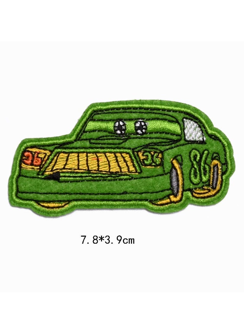 GNAFOTU Decorative Patches, 16 PCS Embroidered Iron On Patches DIY Accessories, Cute Sewing Applique for Jackets, Hats, Backpacks, Jeans - Image 3