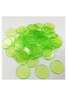 Y&D Anbane Transparent Color Counters Counting Bingo Chips Plastic Markers with Storage Bag (Multicolored, 250 Pieces)  - Image 3