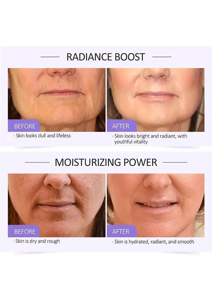 JoyPretty Instant Lift Collagen Serum for Face Collagen Face Serum Skin Tightening Helps Lift Plump & Firm Sagging Skin Moisturizing Anti-Wrinkle Face & Eye Serum Anti-Aging Serum 40ml  - Image 5