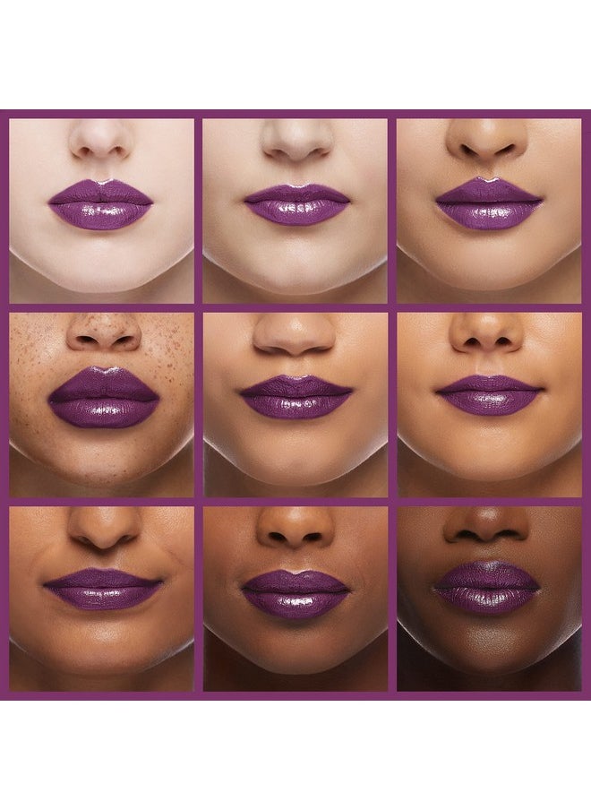 Black Radiance Metalicious Metallic Lipstick Lip Sculptor Amethyst Gemstone (Light Purple)  - Image 4