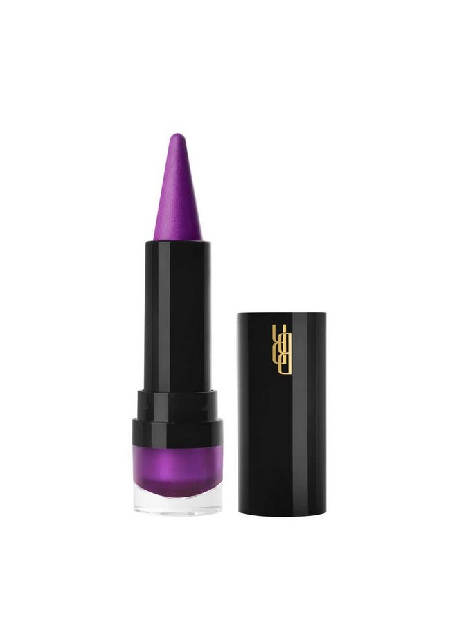 Black Radiance Metalicious Metallic Lipstick Lip Sculptor Amethyst Gemstone (Light Purple)  - Image 3