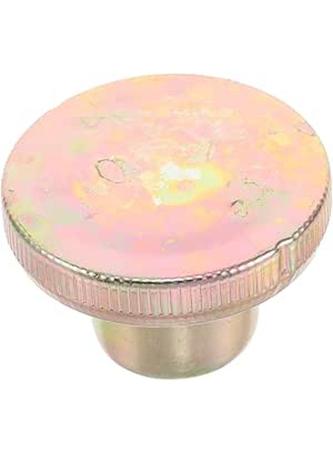 Universal Motorcycle Gas Cap Black Smooth Finish Metal Replacement Easy Installation - Image 1