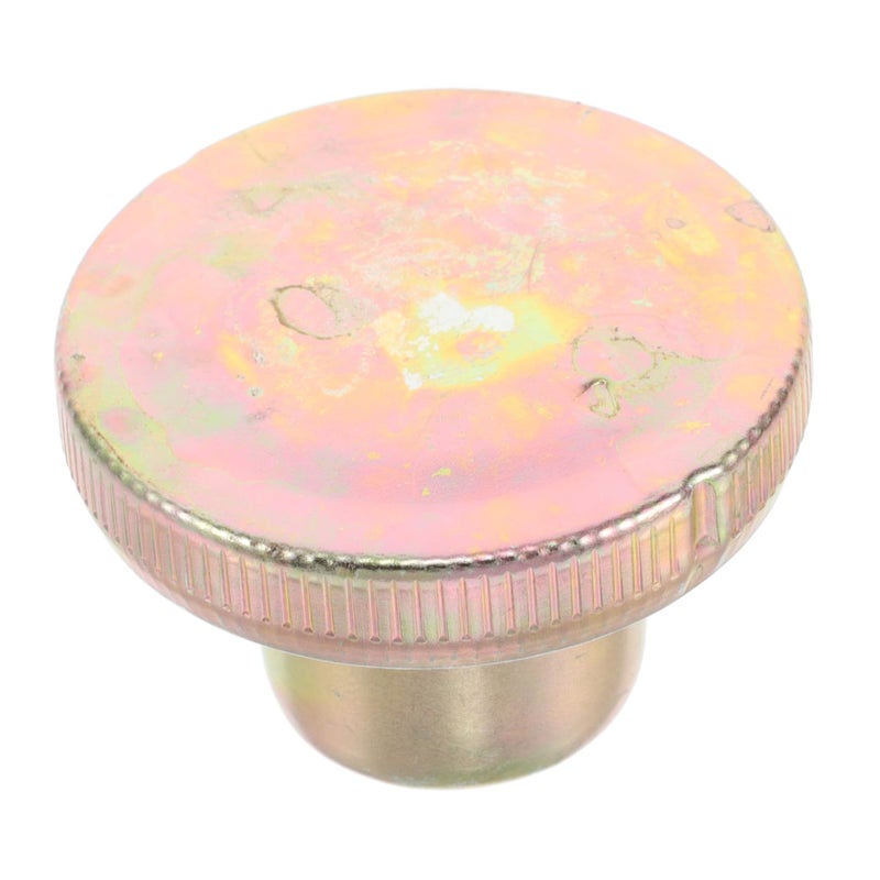 Universal Motorcycle Gas Cap Black Smooth Finish Metal Replacement Easy Installation - Image 2