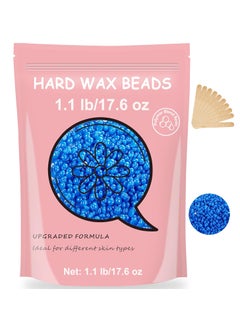 Hard Wax Beads 11lb176oz Sensitive Skin Natural Hair Removal Wax Beads for Face Legs Brazilian Bikini and Full Body Chamomile Blue
