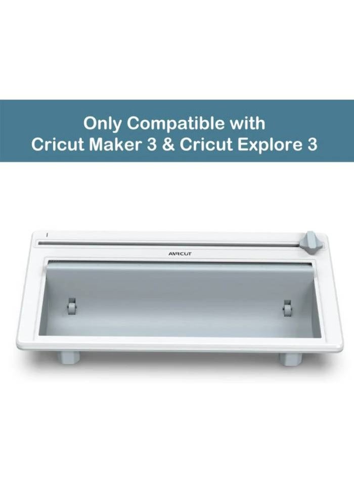 Aircut Vinyl Roll Holder With Trimmer For Cricut Maker3 And Cricut Explore3 Roll Holder With Cutter For Smart Vinyl - Image 2