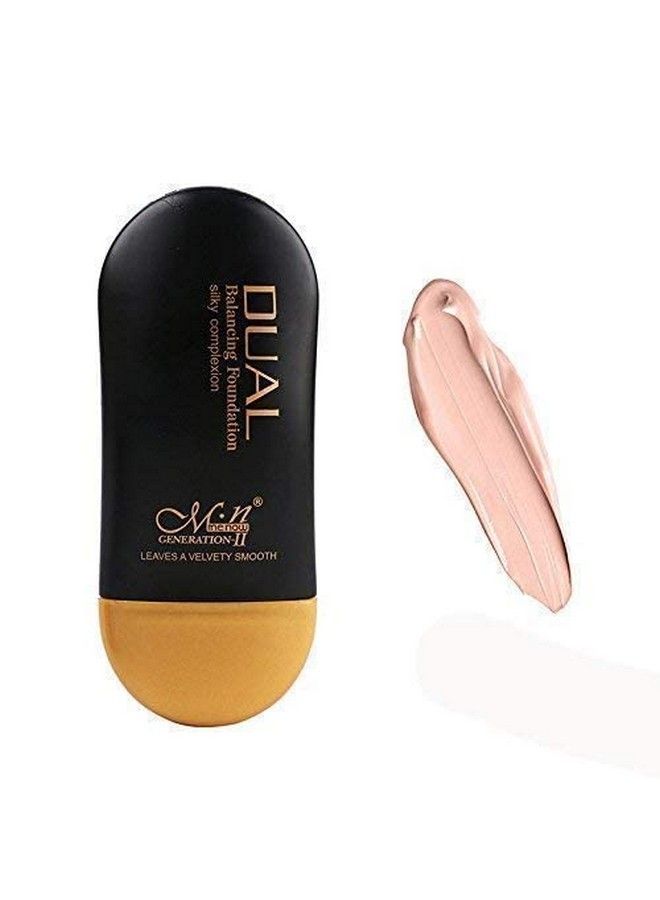 Me Now كريم أساس مزدوج متوازن مات بملمس حريري 50 مل (ب) للبشرة المتوسطة إلى الداكنة - Image 3