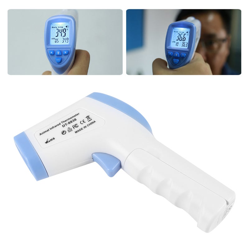 Pig Non Contact Infrared Thermometer Livestock Temperature Scanner with Digital Display - Image 2