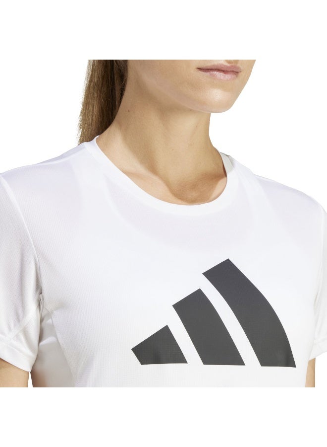 Adidas RUN IT TEE White Running For Women XS  - Image 5