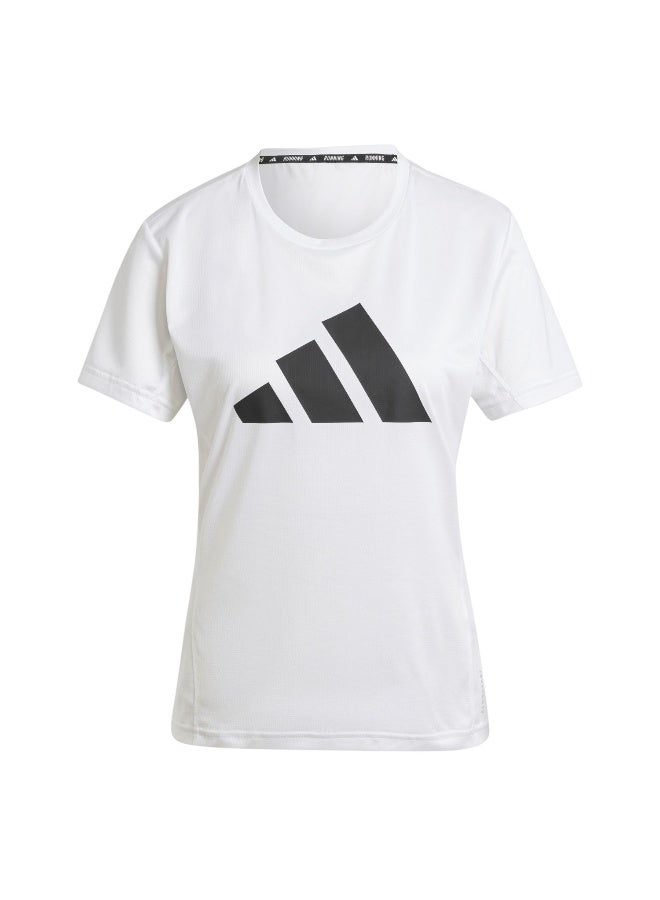 Adidas RUN IT TEE White Running For Women XS  - Image 1