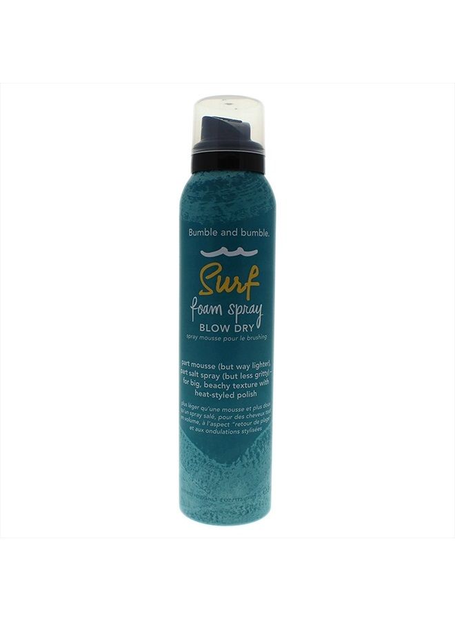 Bumble and Bumble Foam Spray Blow Dry for Unisex, Green, Surf, 4 Ounce, (Pack of 1)