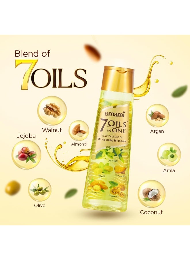 إمامي زيت إمامي 7 زيوت في واحد (Emami 7 Oils in One) – لإصلاح الشعر التالف – 300 مل - Image 5