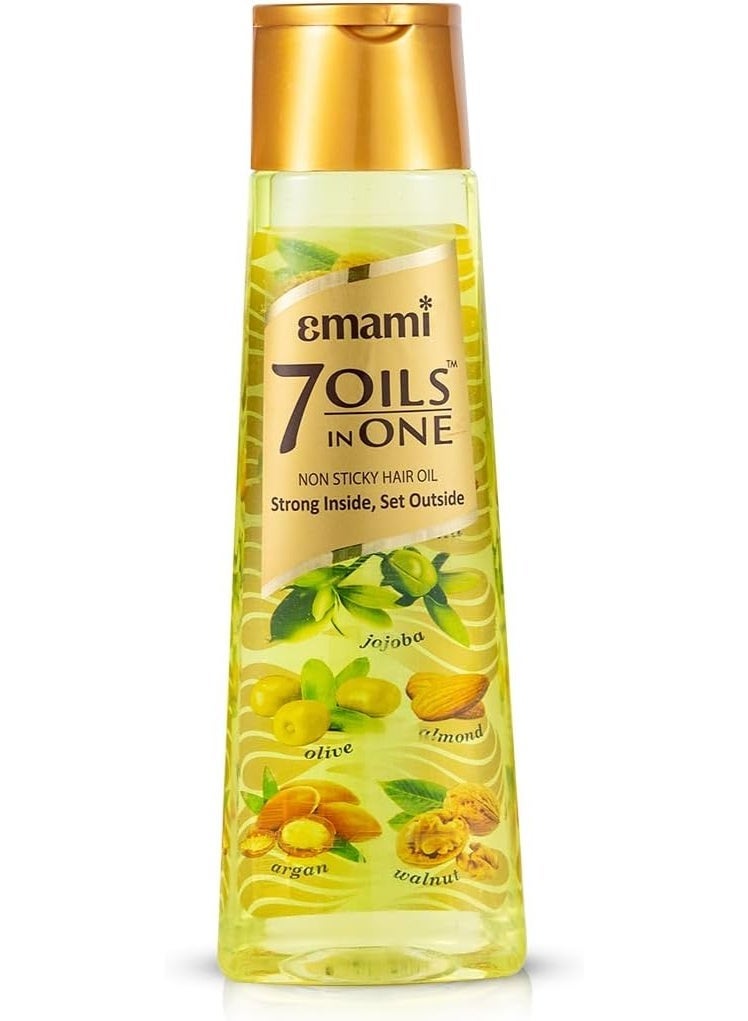 إمامي زيت إمامي 7 زيوت في واحد (Emami 7 Oils in One) – لإصلاح الشعر التالف – 300 مل - Image 1