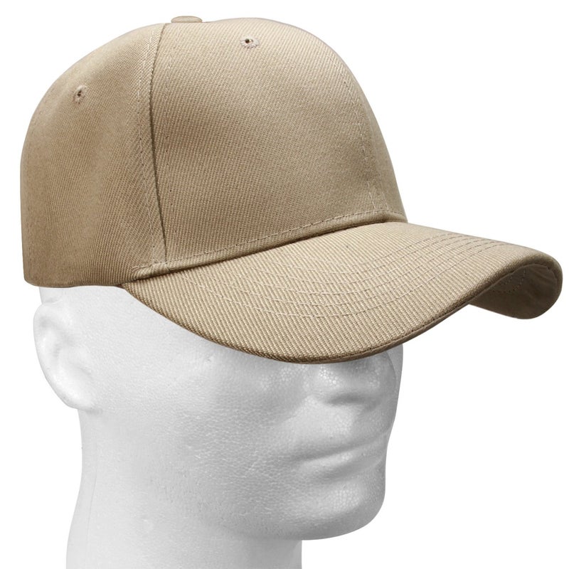 Falari Baseball Cap Adjustable Size for Running Workouts and Outdoor Activities All Seasons (1pc Khaki) - Image 5