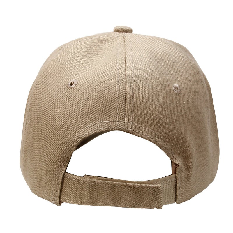 Falari Baseball Cap Adjustable Size for Running Workouts and Outdoor Activities All Seasons (1pc Khaki) - Image 3