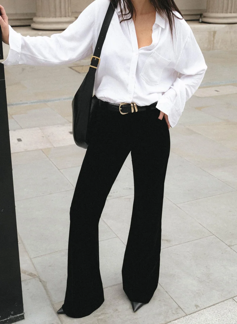 Lichi Dense velvet trousers