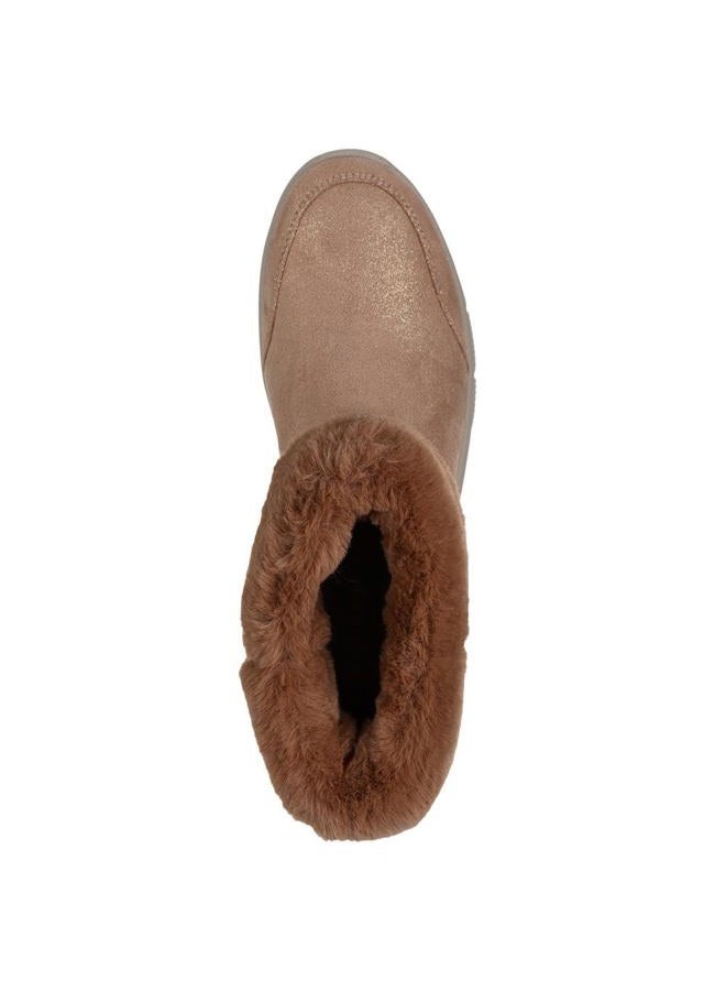 SKECHERS Women's Easy Going-Comfy Cool Martha Stewart-Hands Free Slip-ins Ankle Boot, Mocha, 35 EU - Image 2