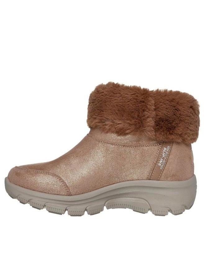 SKECHERS Women's Easy Going-Comfy Cool Martha Stewart-Hands Free Slip-ins Ankle Boot, Mocha, 35 EU - Image 4