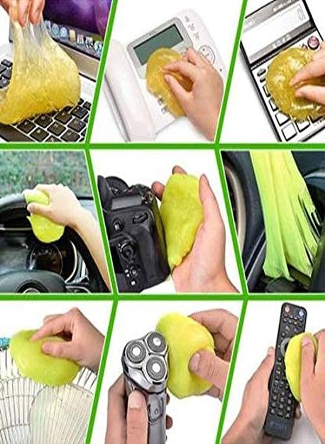 MOTOCARE Multipurpose (Pack of 1) Keyboard PC Dust Cleaning Cleaner Slime Gel Jelly Putty Kit Magical Universal Super Clean Gel for Keyboard Laptops Car Accessories Super Cleaning Gel 160Gms - Image 5