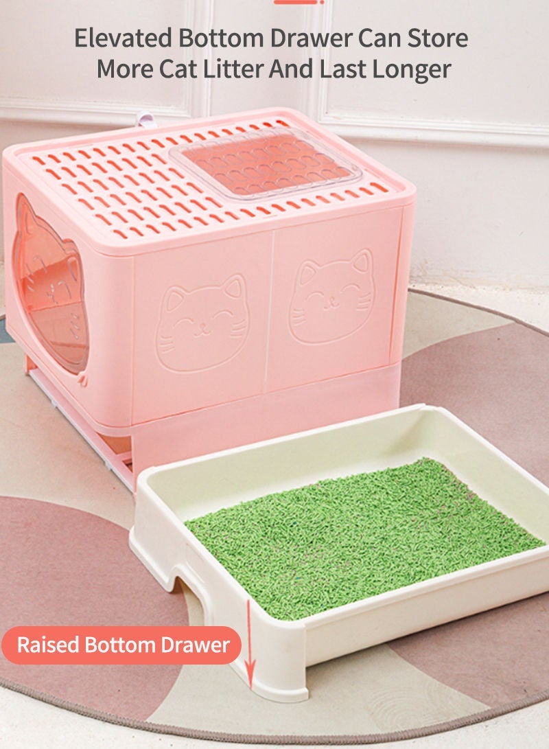 كيدل طوي مغلقة تماما القط القمامة مربع - Image 5