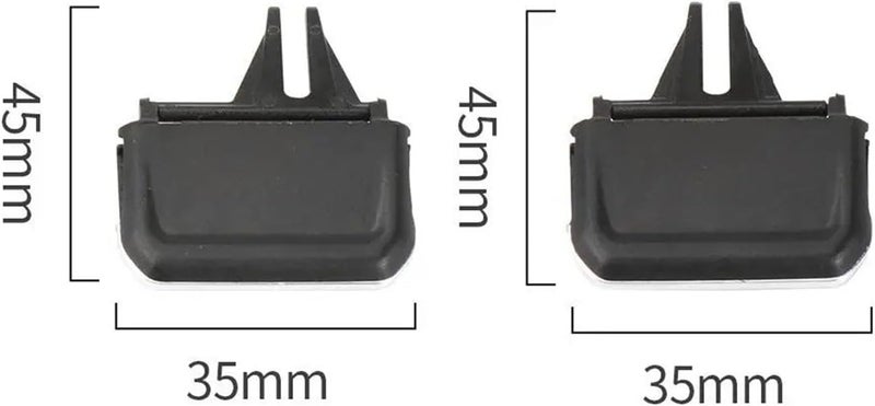 DEMULAX AC Air Vent Outlet Tab Clip for VW Tiguan MK2 - Image 2