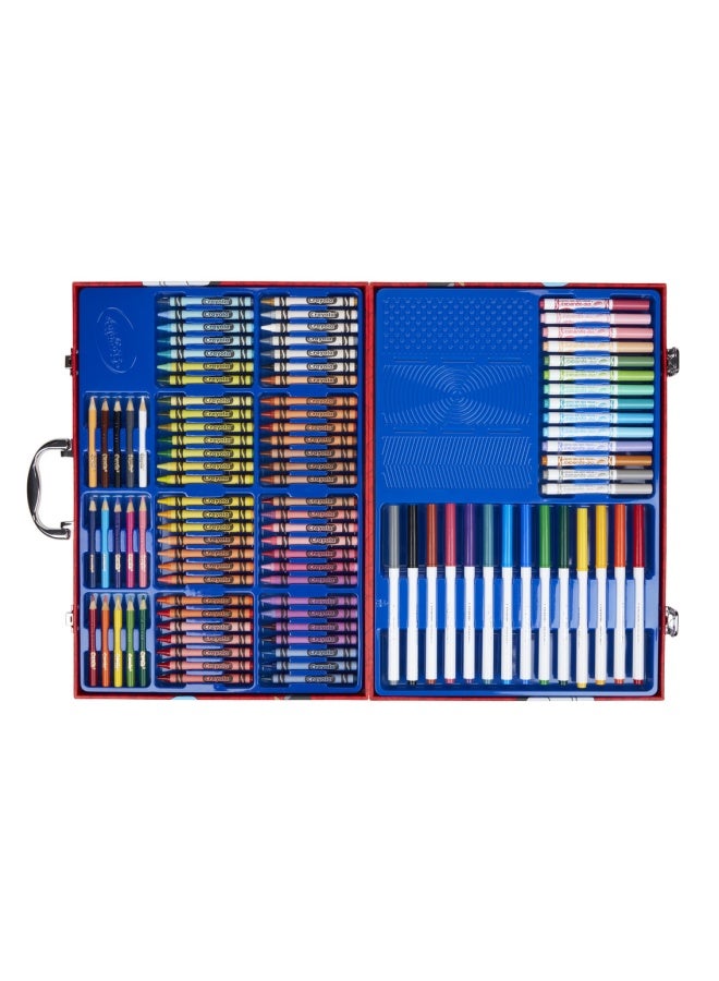 Crayola حقيبة فنان بوكيمون، مجموعة إبداعية تحتوي على 115 قطعة، للأطفال من 5 سنوات، متعددة الألوان (04-2931) - Image 2