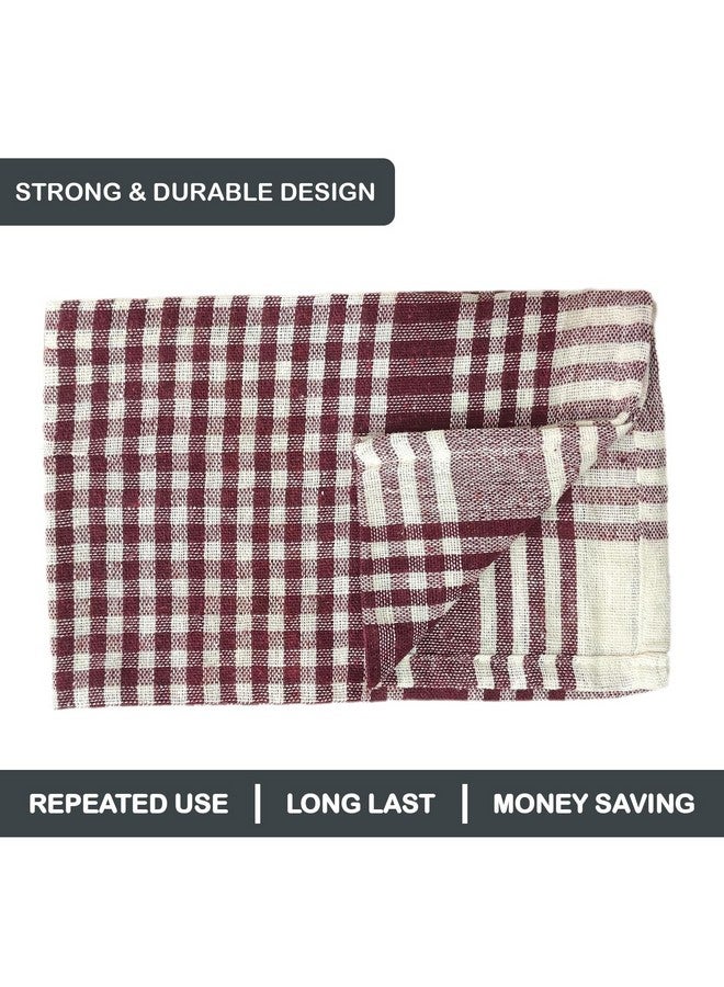Pixel Home Decor | Economy Range | Multipurpose Cleaning Cloth, Kitchen Napkin, Table Wipe (20x20 inch) Pack of 9 Pcs - Image 4