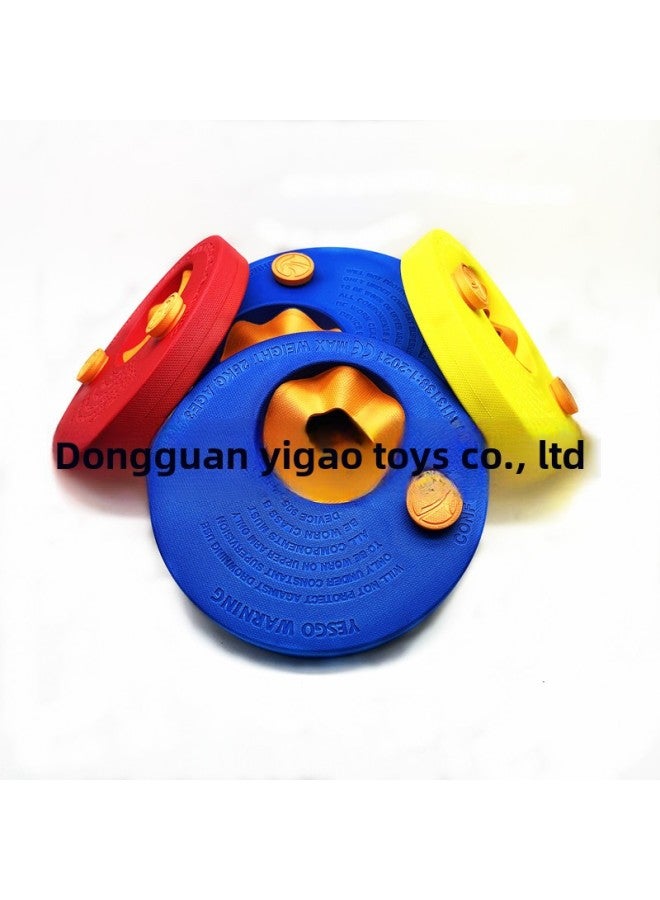 Generic Children's Swimming Arm Ring Thickened EVA Floating Sleeve Inflatable Swimming Ring Buoyancy Water Sleeve Supplier-Color:Dragon Version Old Yellow - Image 2