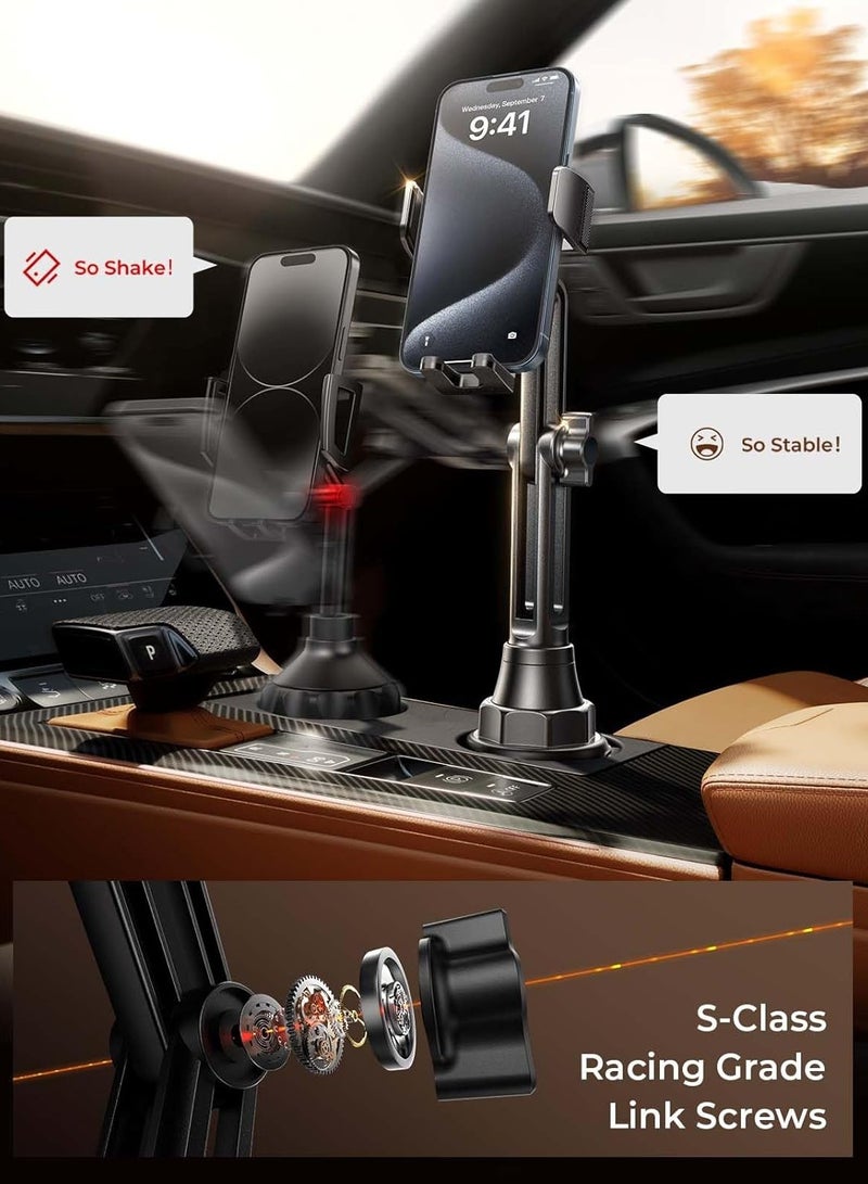 Mobile  Phone Holder for Car Mount, Car Phone Holder in Car, Easy to Install u0026 Height Adjustable,Suitable for iPhone 16/15 Cell etc. - Image 3