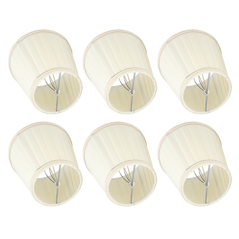 6PCS Modern Fabric Lampshade Light Cover Decoration for Home Chandelier Wall Pendant Lamp - Image 4