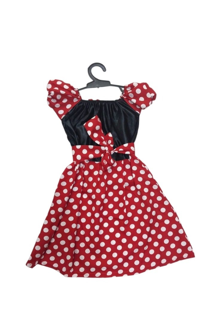 فستان تنكري ميني ماوس مع طوق – مقاس S من 2 إلى 4 سنوات - Image 2