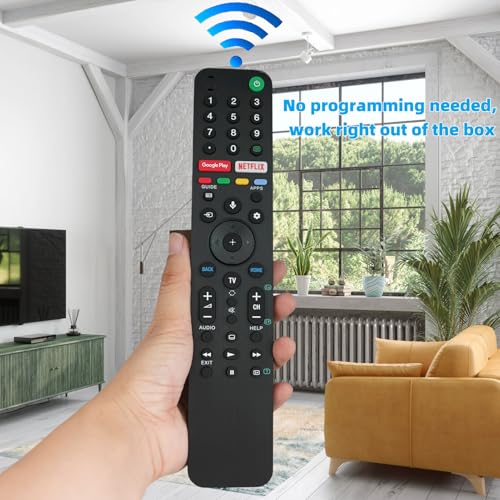 Kassionel Replacement Remote Controller Compatible for Sony RMF-TX600U Smart TV A90J - Image 2