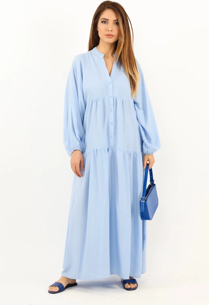 Ritnice Long Sleeve Maxi Dress