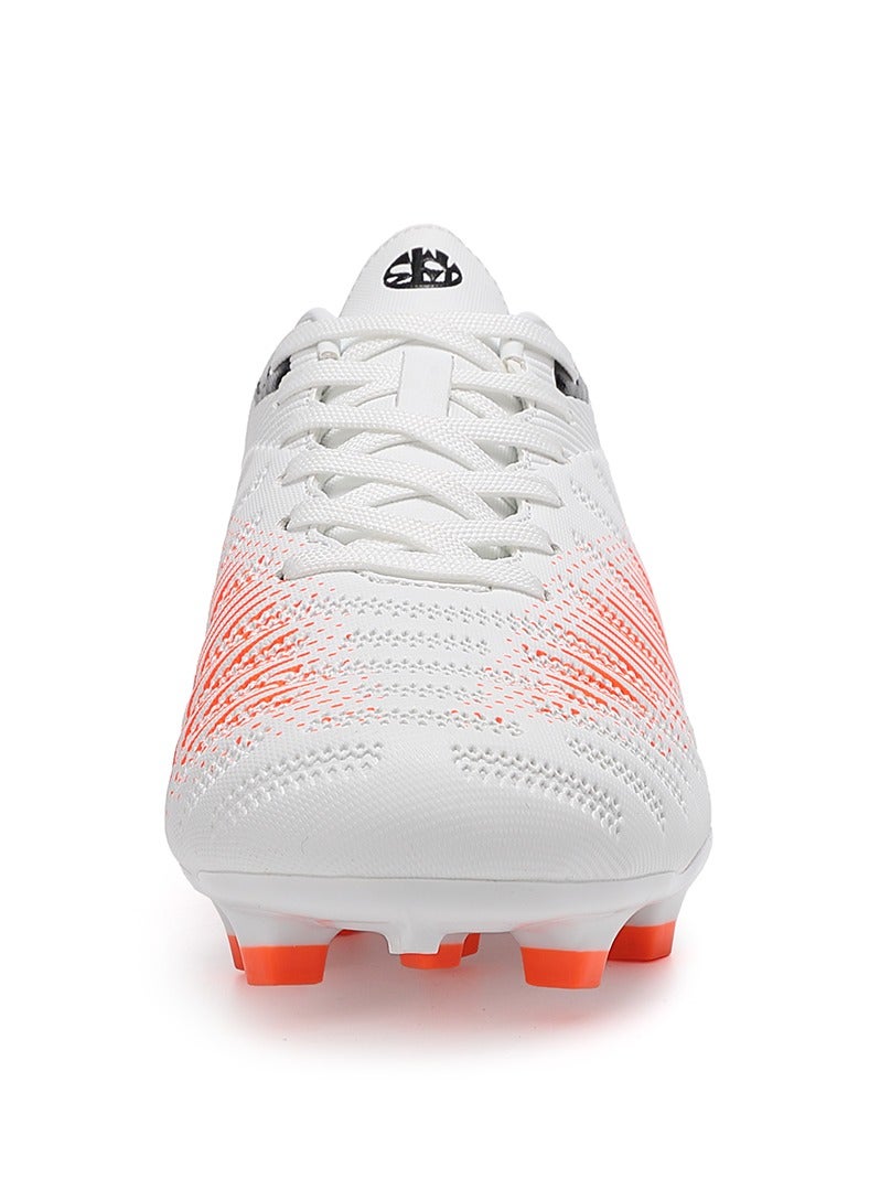 Sky View Mens And Womens Football Shoes Cleats FG/AG Professional Spikes Soccer Shoes Teens Competition Training Sneakers Unisex Football Boots - Image 3