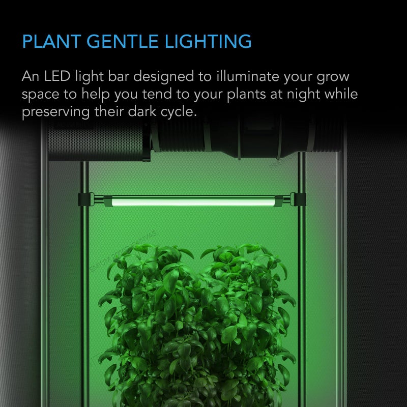 AC Infinity IONBEAM Green, Plant Gentle Green LED Work Light Bar 16â€, Timer Controller Dimmer, for Indoor Plants, Grow Tents, and Grow Rooms - Image 2