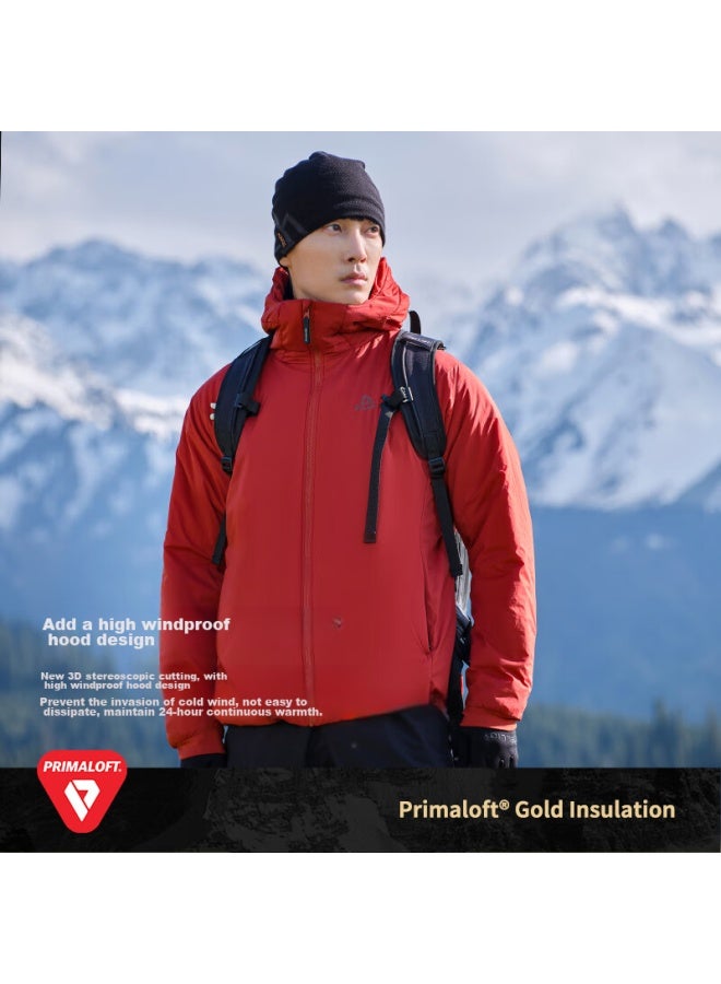 Pelliot Primaloft Gold Label P Cotton Outdoor Jacket For Men And Women, Warm Winter Coat 11340303 Black XL - Image 5
