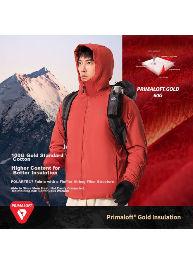 Pelliot Primaloft Gold Label P Cotton Outdoor Jacket For Men And Women, Warm Winter Coat 11340303 Black XL - Image 2
