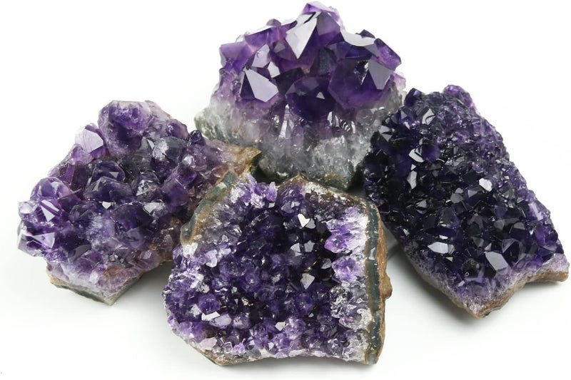 Namzi Amethyst Crystals Amethyst Clusters for Witchcraft Amathesis Crystal Raw Amethyst Natural Amethyst Geode Cave Healing Crystal Stones About 05 Lb - Image 5