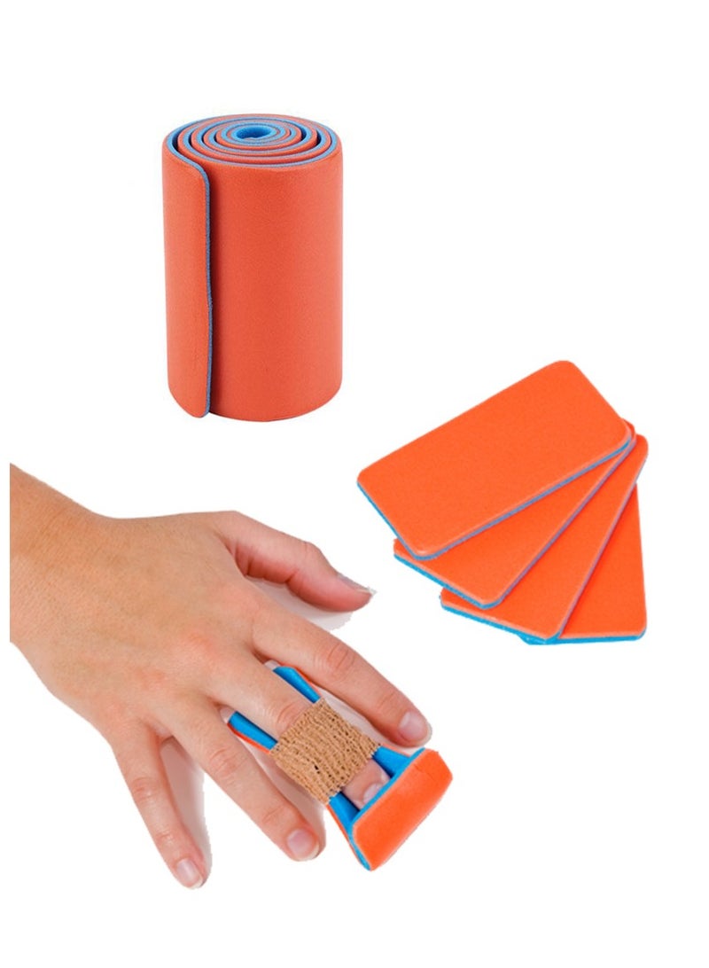 ABRONN Sam Splint Small 18'' - Lightweight, Waterproof, Radiolucent Foam-Padded First Aid Tool for Emergency Responders & Outdoor Enthusiasts, Easily Cut & Reusable - Image 2