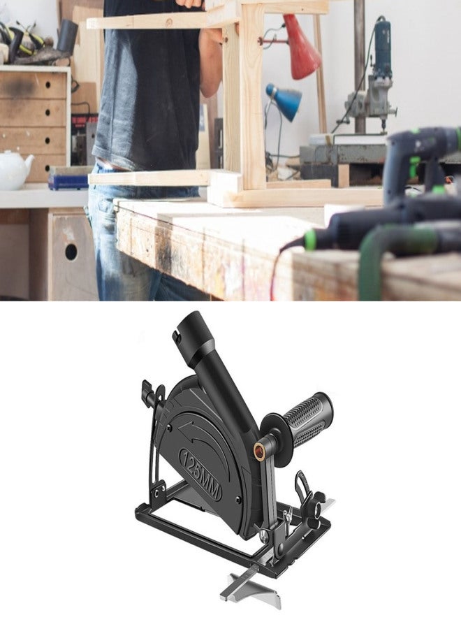 Angle Grinder Cutting Support Stand Bracket Dust Free Polishing Machine Accessories Multifunctional for Wood Metal 8th Gen with Guide - Image 5